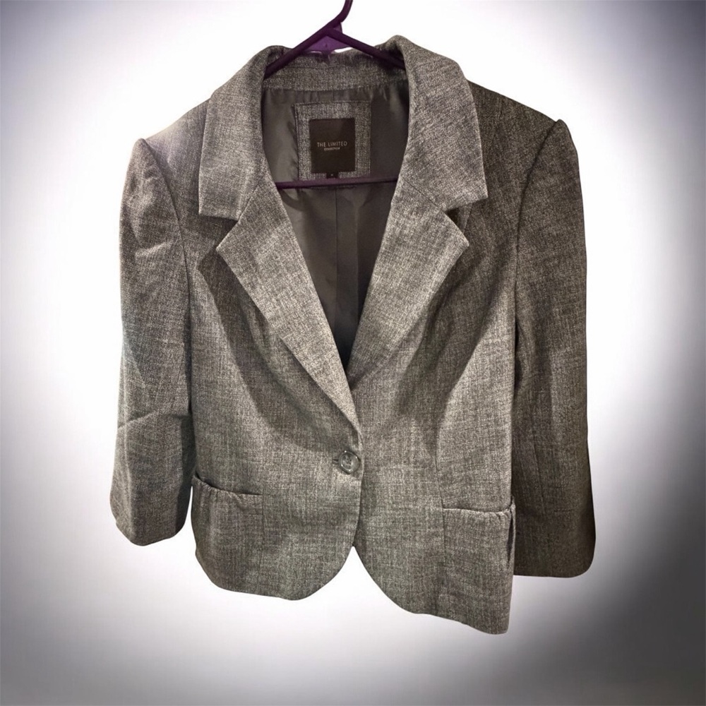 Stylish The Limited Cropped Blazer – Size Medium
